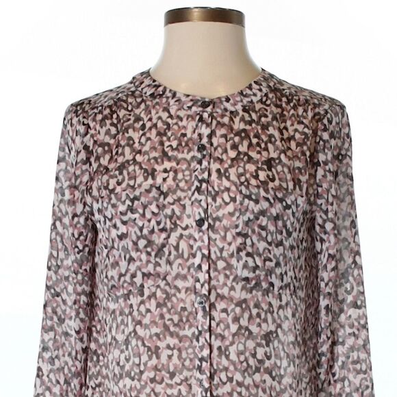 Ann Taylor LOFT Flowy Tunic Blouse - Picture 2 of 6